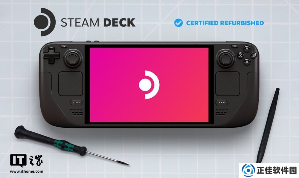 Valve 开售翻新 Steam Deck OLED，价格最高便宜 130 美元