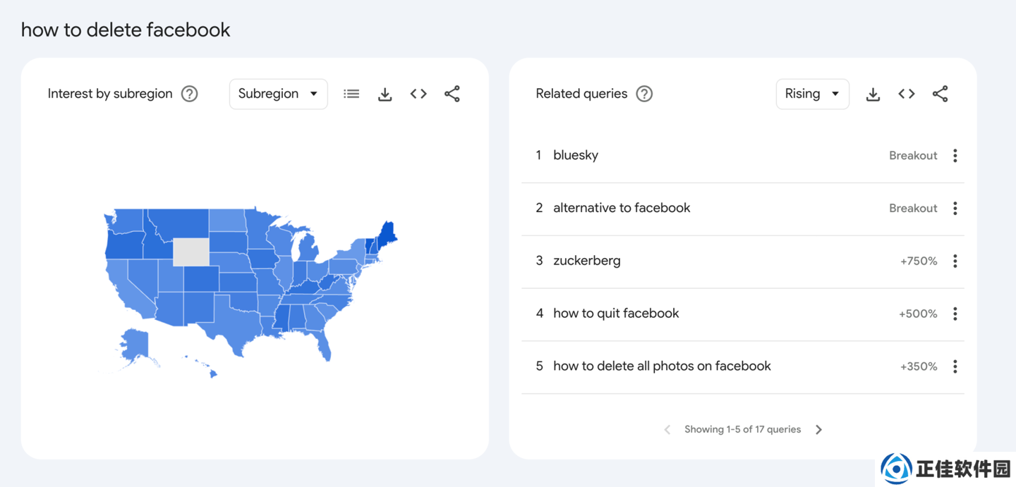 Meta 终止第三方事实核查计划后，“如何注销 Facebook”成谷歌美国热搜词条